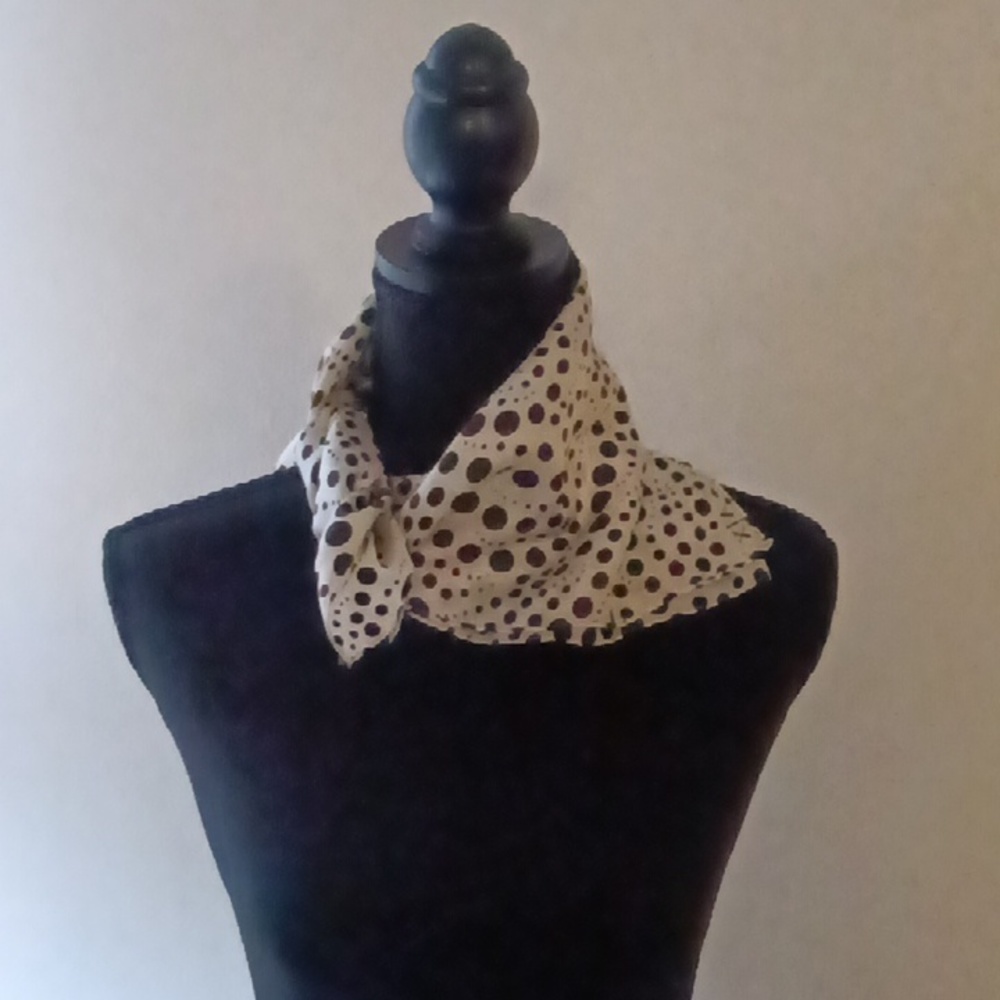 Vintage Armani Exchange Silk Scarf